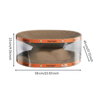 Cat Tunnel Scratcher Large Size Cat Cave Bed Easy to Hygienic Pet Accessory for Cats, Indoor