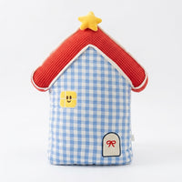 Cartoon Fairy Tale House Pillow, Soft Plush Cushion