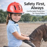 Riding Helmet Horse Riding, Horse Riding Helmet for Lessons, Ventilated Horse Ri #variant:M (54-58CM)