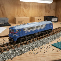 Russian M62 Locomotive Model ABS Plastic for DIY