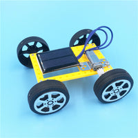 新品迷你太阳能小车DIY科技小制作发明学生stem科学实验玩具批发
