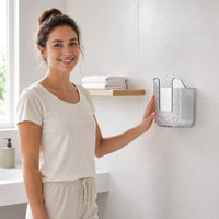 Wall Mounted Wipes Dispenser Space Saving Wall-Mounted Wipes Box Easy to Clean