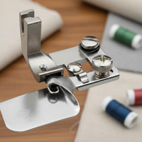 Curved Hem Presser Foot Professional Finish Sewing Accessory Even Hemming