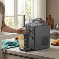 Countertop Slushie Machine Multifunction Slush Machine Fast-Freezing Slushy Maker Compact for Home Hosts, Small Business Owners, Kitchen, Cafe