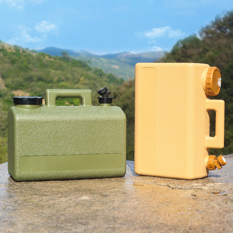 20L HDPE Food-Grade Portable Water Tank with Faucet for Travel