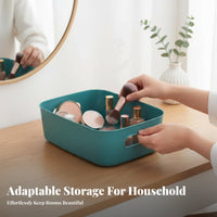 Rectangular Utility Basket Easy to Clean Organizer container Set Multiple Sizes
