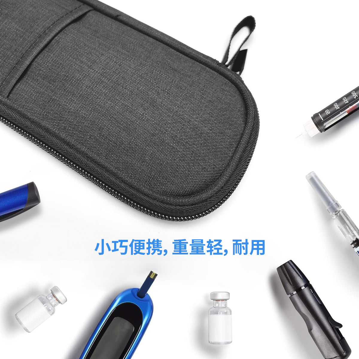Insulin Pen Cooler Travel Case for Diabetics