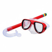 Easy Breathing Children Diving Goggles Set Anti Leak Kids Snorkel Mask Set Comfortable Fit Water Sports Gear Foldable for Sea