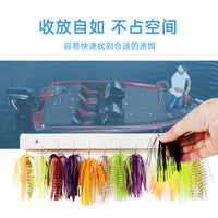 Lure Storage Rack Display for Boats Soft Bait Hooks