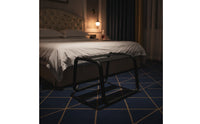 Tubular Bed Support with Straps | Low-Profile, Floor Lounger Frame, for Bedroom