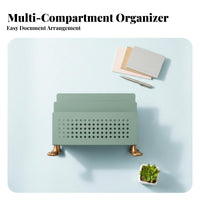 2-Tier Organizer Space-Saving 2-Tier Wire Rack Minimalist Design for Homeowners