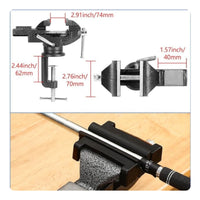 Golf Club Repair Vise Kit Utility Rotating Golf Vise Kit Work Gloves