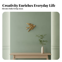 Swallow Wall Decor Spread Feathers Swallow Wall Decoration Retro Style