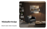 Modern Design 3-Seater Sofa, Armchair and Coffee Table three-piece set Minimalist design3Seater Sofa Business stylistic Reception Set Comfortable Cushioning for Hoteliers, Office Managers, property owners, Hotel Lobby, Waiting Room, Apartment
