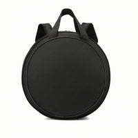 Padded Drum Backpack Round Drum Bag with Shoulder Straps Hands-Hands-Free Case Safeguarding for Drummers, Gigs, Rehearsals