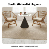 2 Pieces Round Pedestal Table Set Modern Contemporary Coffee Table Side Table Nesting Table Mineral Texture Top Sleek Metal Base Suitable for Homeowners Apartment Dwellers Small Areas