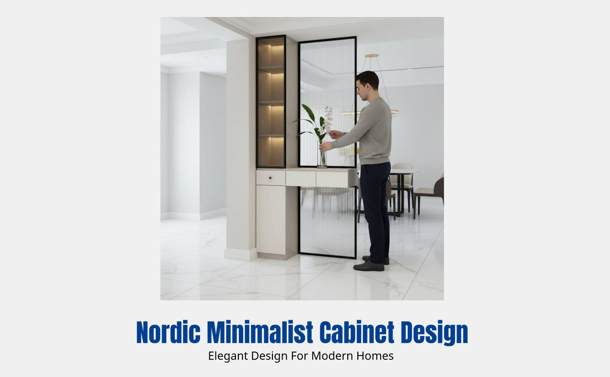 Entryway Corner L-Shaped Hallway Cabinet, hardwood Shoe Cabinet, Modern Divider Storage for Living Room