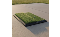 Anti-Slip Rubber Base Golf Hitting Mat Long-Lasting Construction Golf Swing Training Mat Weather Resistant Artificial Grass Practice Pad Shock Absorbent for Beginners, Indoor, Outdoor, Backyard, Home