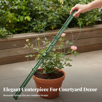 Garden Arbor assists Climbing Plants Arbor with Gate Weather-Resistant adaptable for Homeowners, Gardeners, Backyard, Patio