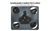 Padded Bike Black Bike Seat Riding Accessory Non-Slip Outdoor Gear