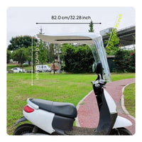 Electric Scooter Rain Cover, Waterproof Sun Shield, Sunblock Protection, sturdyDuty Windshield Cover, Universal Fit, Easy Installation