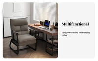 Convertible Sleeper Chair Multi-Functional Design Single Sleeper Armchair