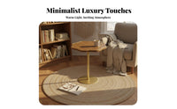 Ribbon Base Side Table Nordic design Indoor Furniture Movable for Reception Area