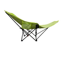 Three-Position Adjustable Moon Chair with High Backrest, Foldable for Outdoor Camping