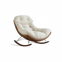 Tufted Rotate Lounger Modern Design Accent Chair Deep Padding Ing Wide Seat for Parents, Office Workers, Living Room, Nursery