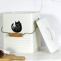 Large Capacity Pet Food Storage Bucket, Sealed and Moisture-Proof, 4L