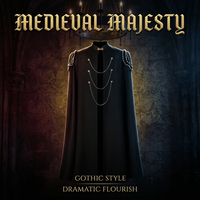 Fantasy Theatrical Cloak Men, Fancy Dress Hooded Cape, Costume Cloak Chain Embel #variant:Black