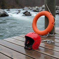 Water Rescue Helmet Shock Resistant Rapidwater Helmet Vented for Canyoning