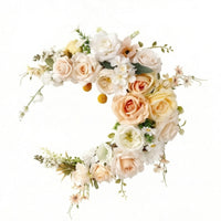 Artificial Flower Wreath Full Decor Indoor for Wedding