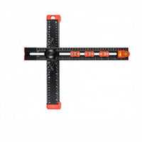 Positioning Ruler Aluminum Alloy Hole Drilling Template Measurement Measurements