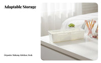 Expandable Drawer Organizer Space Saving Adjustable Drawer Divider Versatile Retractable Storage Box for Washroom, Bedroom, Kitchen