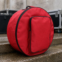 Thickened Handle Snare Drum Bag Zippered Pocket Snare Drum Backpack Portable Instrument Carrier
