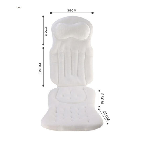 Bathtub Recliner Cushion Contoured Bath Recliner Cushion Non-Slip