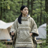 Multifunctional Wearable Cape Sleeping Bag for Adults Outdoor Camping