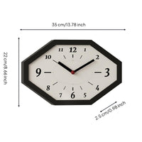 Japanese Type Wall Clock Luxury Feel Silent Wall Clock Accurate Crystal Driven Mechanism House Decoration