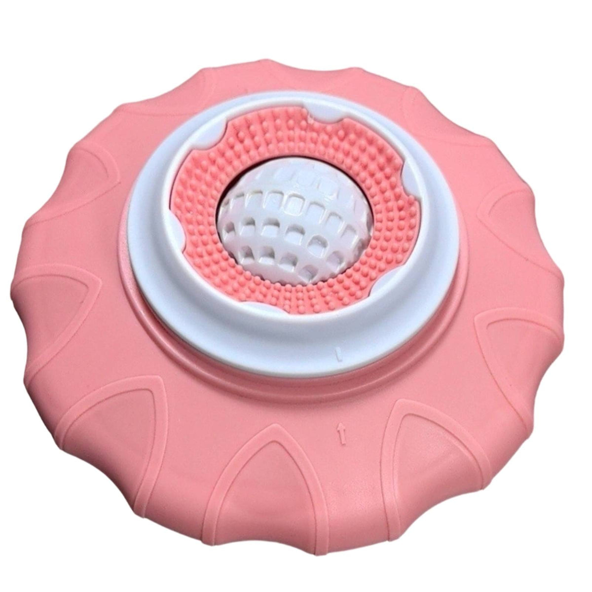 Silicone Slow Feeder Bowl with Suction Cup Textured Licking Plate Slim Lick Mat for Grooming
