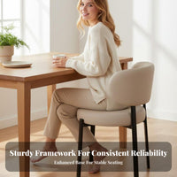 Upholstered Armless Chair Minimalist Design Household Furniture Comfortable Padding Ergonomic Spine Supportrest for Adults