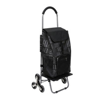Shopping Cart with Seat Portable for Apartments, Seniors, Shoppers