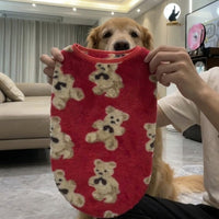 Winter Warm Dog Vest, Casual Style Polyester Anti-Shedding Dog Coat, Unisex Husky Clothing for Golden Retriever and Labrador Clothing Needs