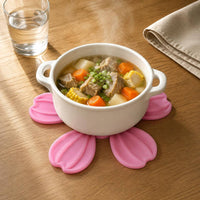 Silicone Trivet Double-Sided Silicone Pot Mat Flexible Molded for Dining Table