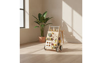 Infant Push Assistant with Blocks Interactive Infant Push Assistant with Activity Center Educational for Young Children, Infants, Nursery