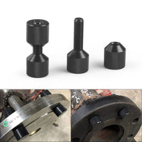 Aluminum 2-Hole Flange Alignment Pin Set, 1-1/8 Inch, Lightweight, for 6061