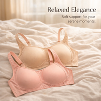 Support Bra with No Underwire for Large Cup Everyday Comfort, Plus Size Full Coverage for Sagging Breasts with Lift