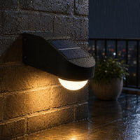 Solar-Powered Wall Light Energy Saving Outdoor Lighting Easy to Install