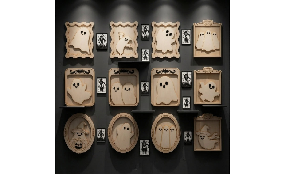 12 Pieces Smooth Specter Picture Frame