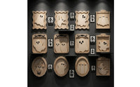 12 Pieces Smooth Specter Picture Frame